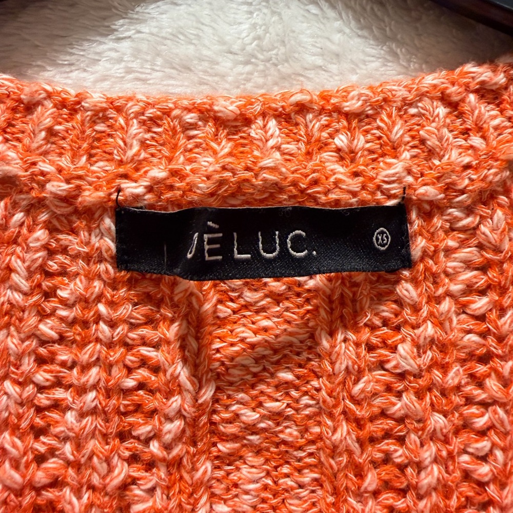 Deluc Coral Cropped Boho Knit Cardigan - Picture 6 of 6